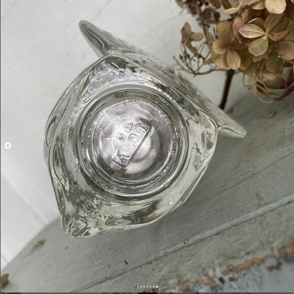 Vintage Avon Glass Turkey Thanksgiving Dinner Table Votive Candleholder Planter - Picture 7 of 7